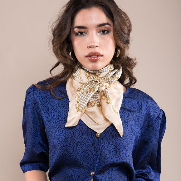 GOLDEN ROPES SCARF - Picture 2 of 2